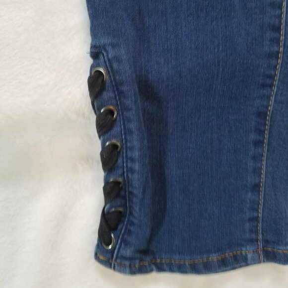 Style & Co Capri Denim Jeans sz 6 - Picture 3 of 7